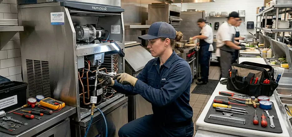 Industrial Ice Machine Maintenance in Revere